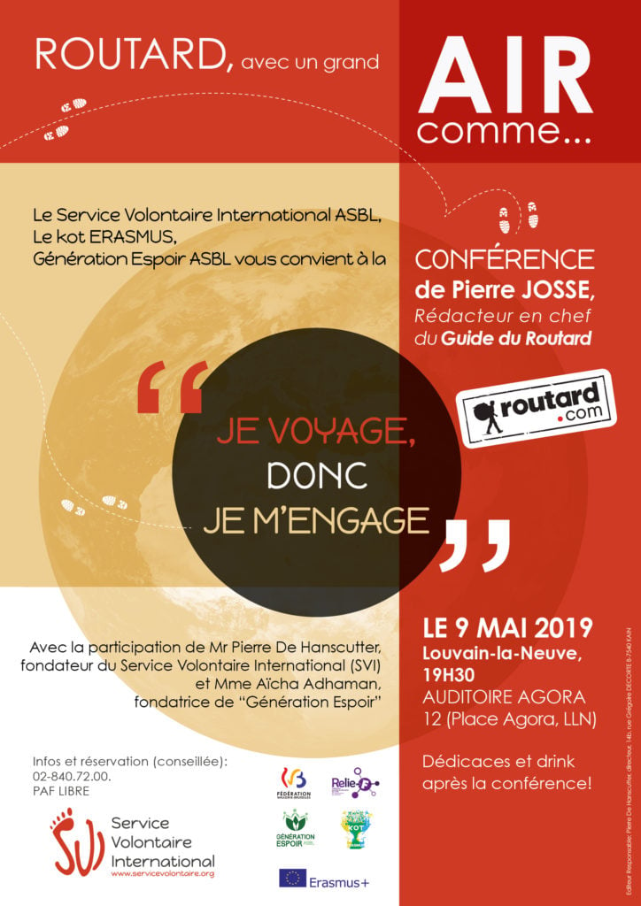 conférence Pierre Josse à Louvain La Neuve