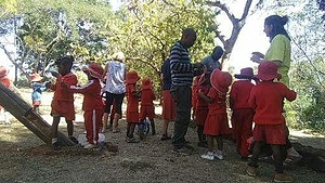 Teaching at a Kindergarten – Victoria Falls