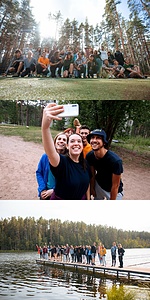 Students eco-raids and festival