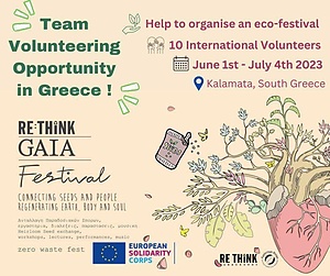 ESC: RETHINK GAIA ECOFESTIVAL - Connecting Seeds&People