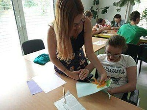 Bring happiness to social centre in Slovakia
