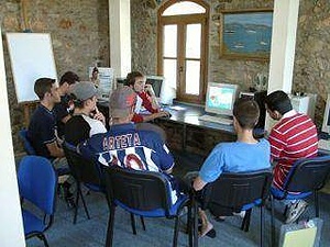 ESC: School Support, New Technologies, Sports in Chios Island