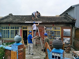 Make river and old houses smile again