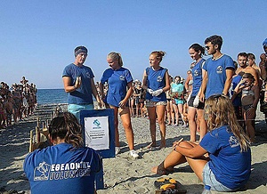 Protecting sea turtle nesting activity - Chania