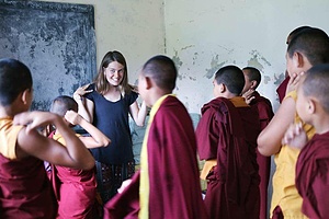 TEACHING ENGLISH AT BUDDHIST MONASTERY