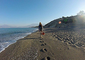 Protecting sea turtle nesting activity - Messara
