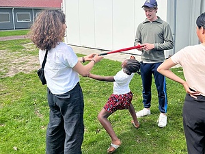 Discover smiles & stories - Create social activities for children of refugees.